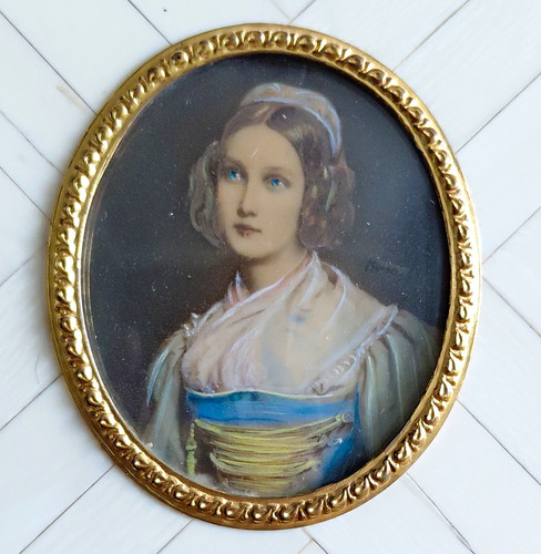 19th century miniature - 19th-century,