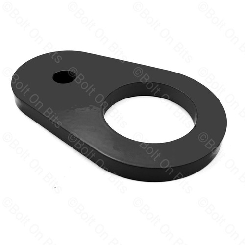 Black tow eye anchor point - eye, for