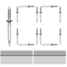 100pcs Cement Nails Double-end