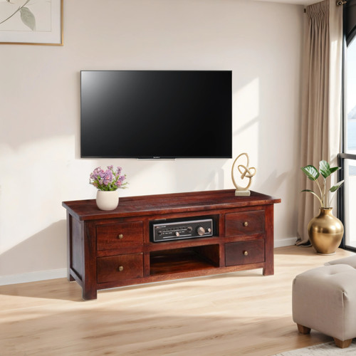 Jaipur dark mango cabinet - jaipur, tv