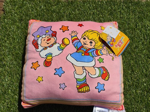 Rainbow brite and twink pillow - brite,
