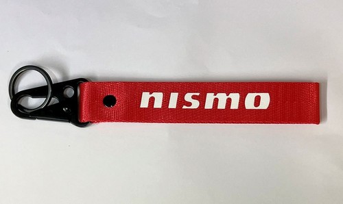 Nismo style red short lanyard - red,