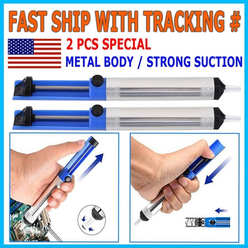 Solder sucker desoldering - 2x,