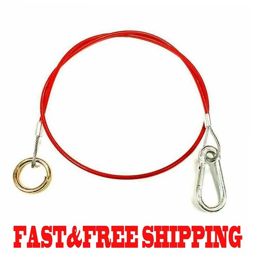 Breakaway cable red hook - red,