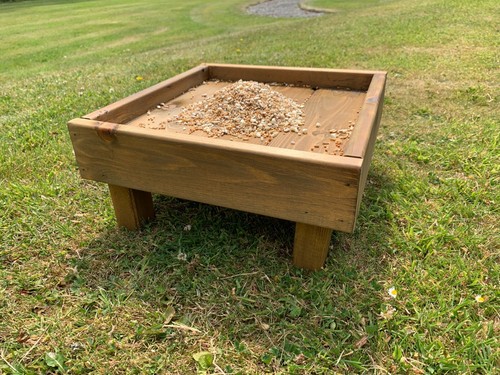 Wooden bird feeder - bird,