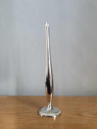 Vintage silver plated bud - vintage, silver-plated