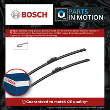 2x Wiper Blades (Pair) Flat Aero type AR550S 3397007045 Bosch Aerotwin Retrofit