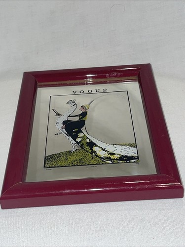Vogue mirror art nouveau lady - mirror,