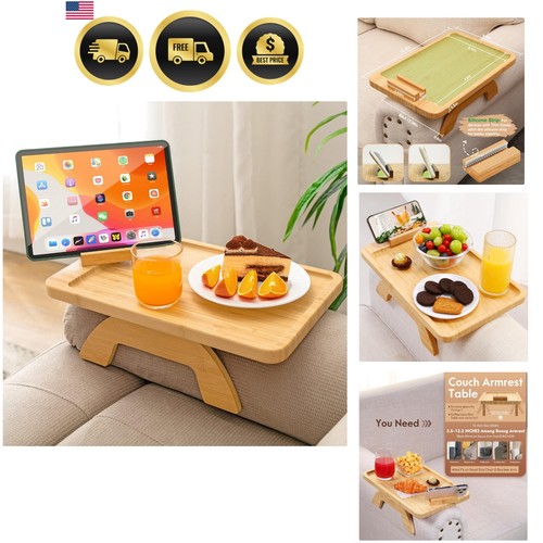 Couch armrest table with - armrest,