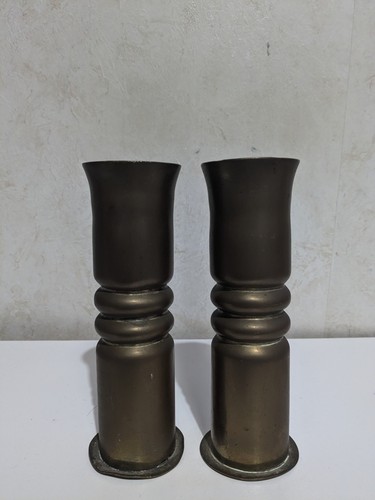 Trench art brass shell case - trench,