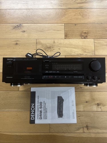 Denon drm 500 stereo cassette - drm-500,