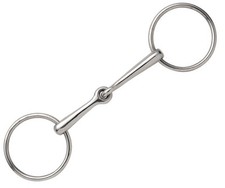 Shires Jointed Mouth Snaffle
