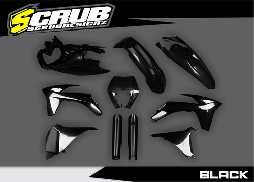 Plastics kit ktm exc - plastics, exc-f