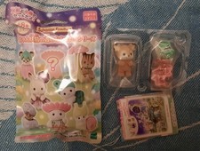 Sylvanian Families Fairy Forest Willow Deer Baby Pink Bell Tulip Flower Costume
