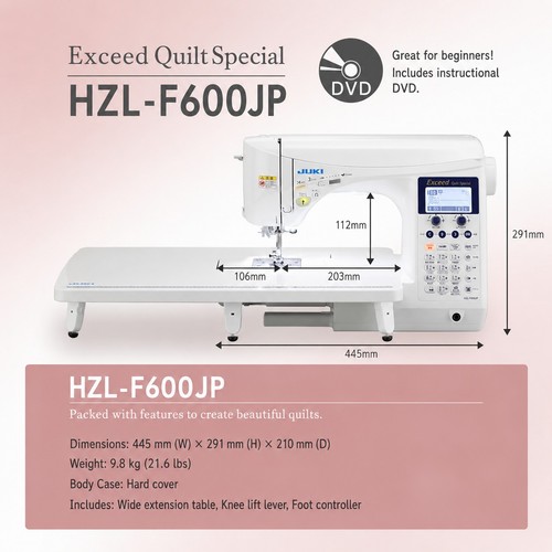 Juki hzl f600jp exceed - juki, hzl-f600jp