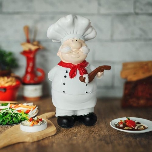 Chef resin figurine - chef,