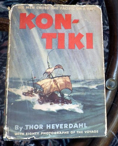Vintage kon tiki thor - vintage,