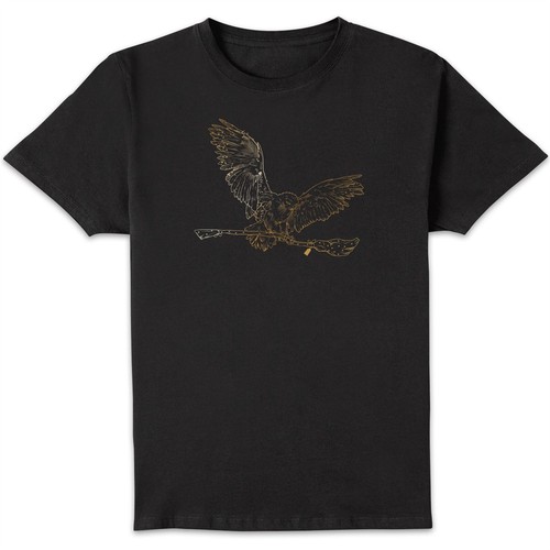 Harry potter hedwig broom gold - broom,