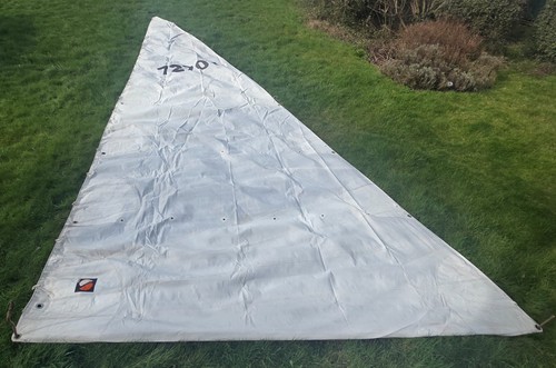 Yacht mainsail semi battened - mainsail,
