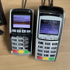 ingenico iCT250 + iPP350 Countertop Credit Card Terminal w/ cables power supply