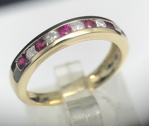 Ruby diamond half - ruby,