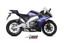 2021 -24 MIVV DELTA RACE APRILIA RS 125 STAINLESS STEEL COMPLETE EXHAUST