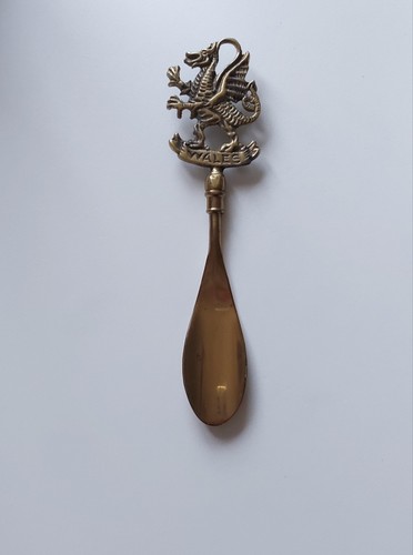 Antique welsh dragon brass - dragon,