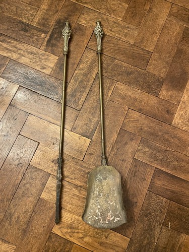 Antique solid brass tall - brass,