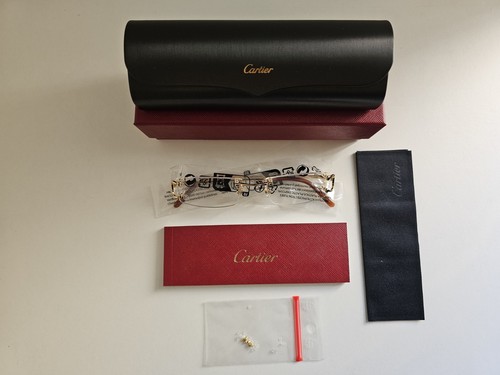 Cartier rectangular rimless - cartier,