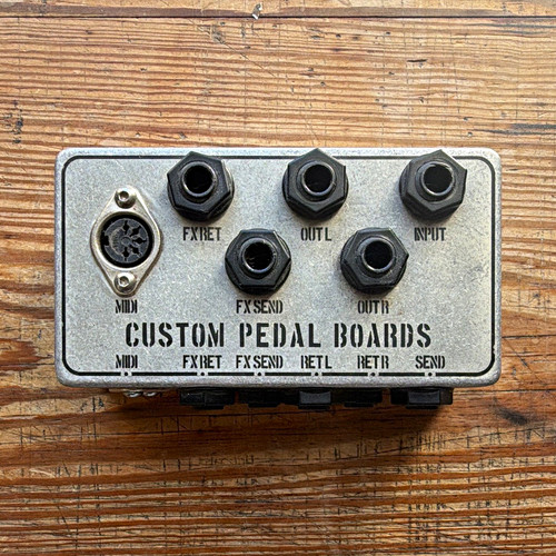 Custom pedal boards midi - pedal, fx