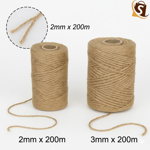 Strong jute twine natural - jute,
