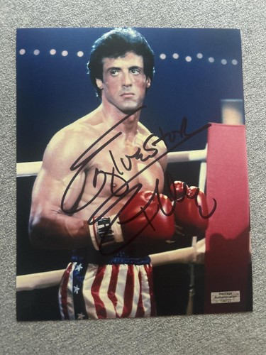 Sylvester stallone signed - sylvester,