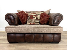 SOFA 1-2 Seater SCS Chesterfield Settee Loveseat Snuggle Chair FREE DELIVERY