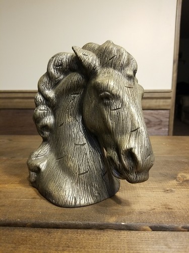 Ceramic horse head bust - horse,