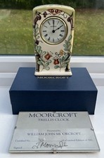 Moorcroft ‘Trellis’ Clock