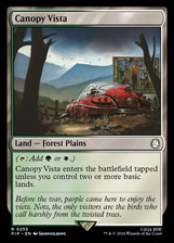 MTG Canopy Vista [Fallout]