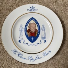 Plate Comm Visit Pope John