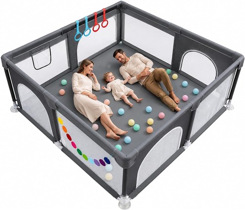 Playpen with mat 125cm - playpen,