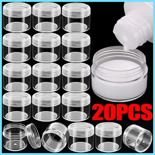 Small empty clear plastic - small,