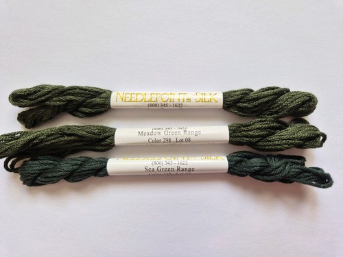 Needlepoint silk - 3x,