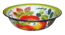 Vintage Enamelware Fruit Bowl