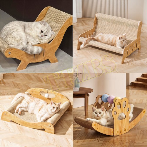 Cardboard cat scratcher - cat,