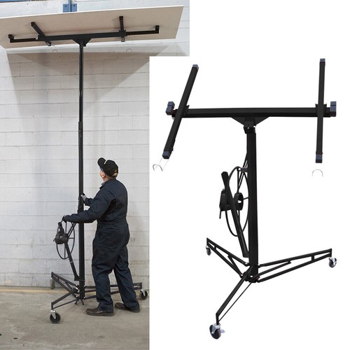 Black 16ft drywall hoist - black,