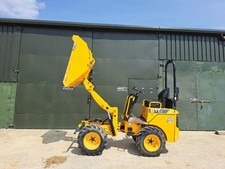 2019 JCB 1T ton High Hi Tip Dumper Skip Loader 870 Hours