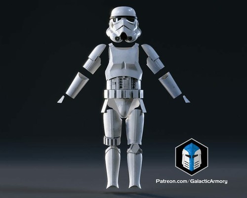 Star wars stormtrooper armour - star,