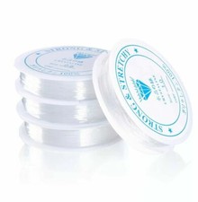 Clear Nylon Beading Elastic