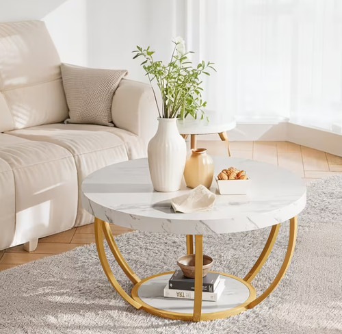 Modern round coffee - modern,