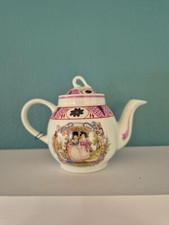Porcelain Art Miniature Teapot