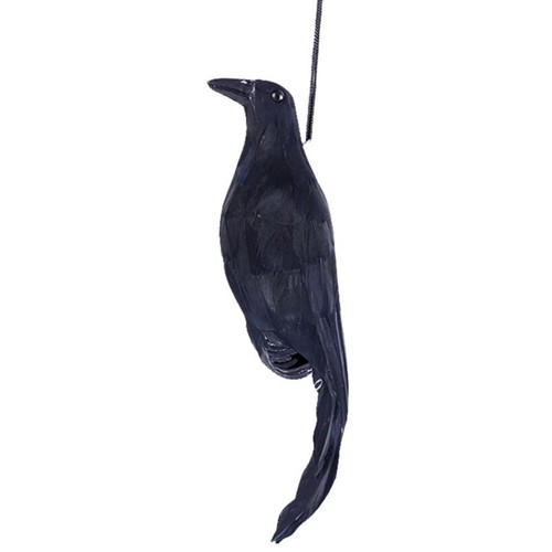 Fake black crow decorate - fake,