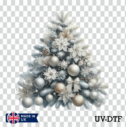 Christmas tree dtf sticker - christmas,